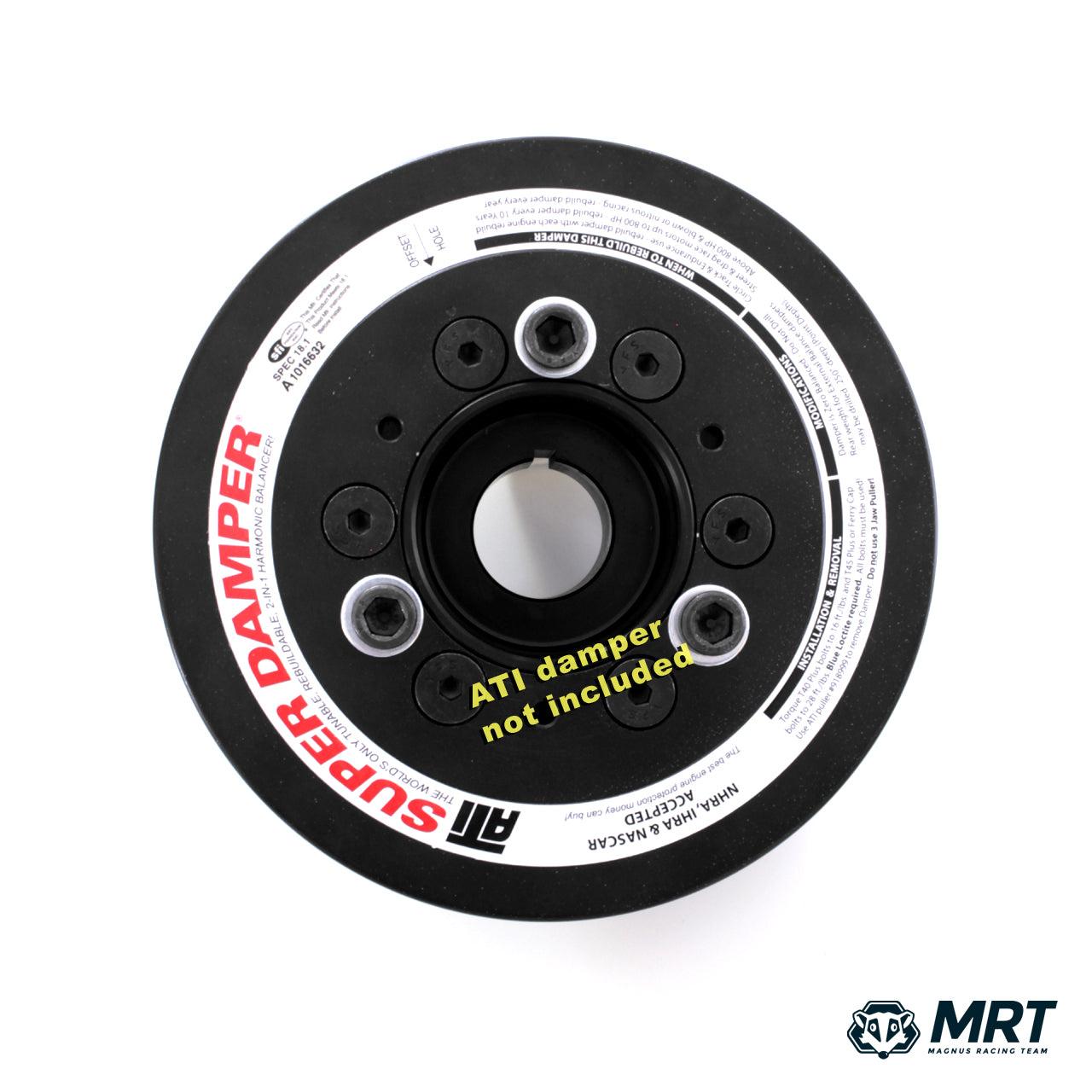 BMW M50 / M52 / M54 / S52 / M30 / M88 / S38B35 / S38B36 - ATI / PCE superdemper installatiekit - M30 / M88 / S38B35