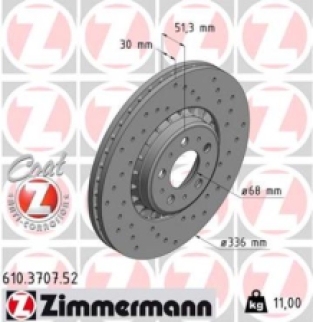 Remschijf Coat Z 335x30mm XC90 (275)